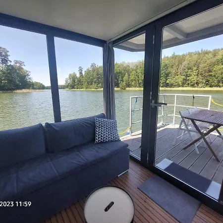 Plywajacy Houseboat 4u Ruciane-Nida